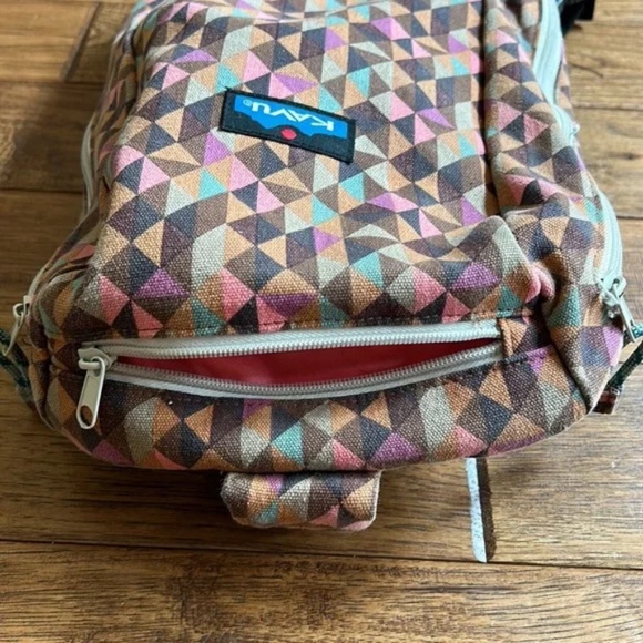 Kavu Switch Slinger Rope Bag Sling Pack Crossbody Strap 100% Cotton Canvas - Picture 7 of 11